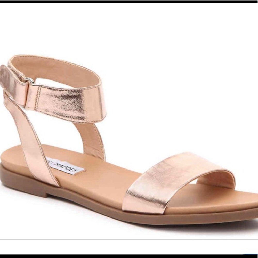 Steve Madden Gold Sandals